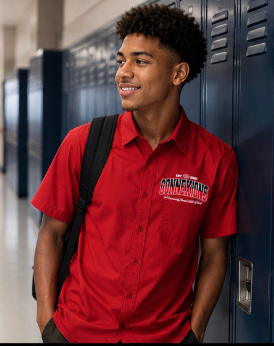 High School Button-Up Shirts