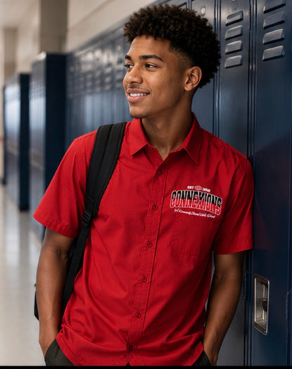 High School Button-Up Shirts